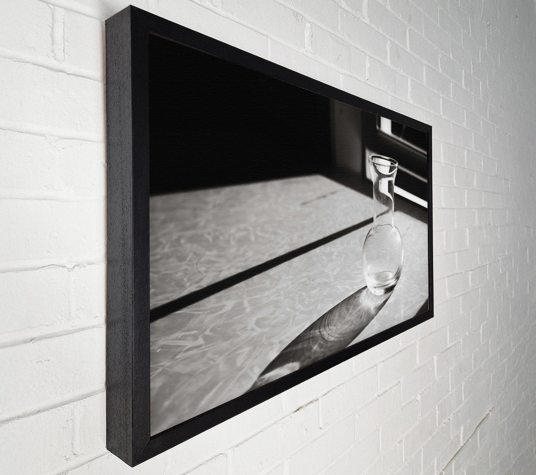  A Canvas Print of Clear Glass In Light Canvas Art