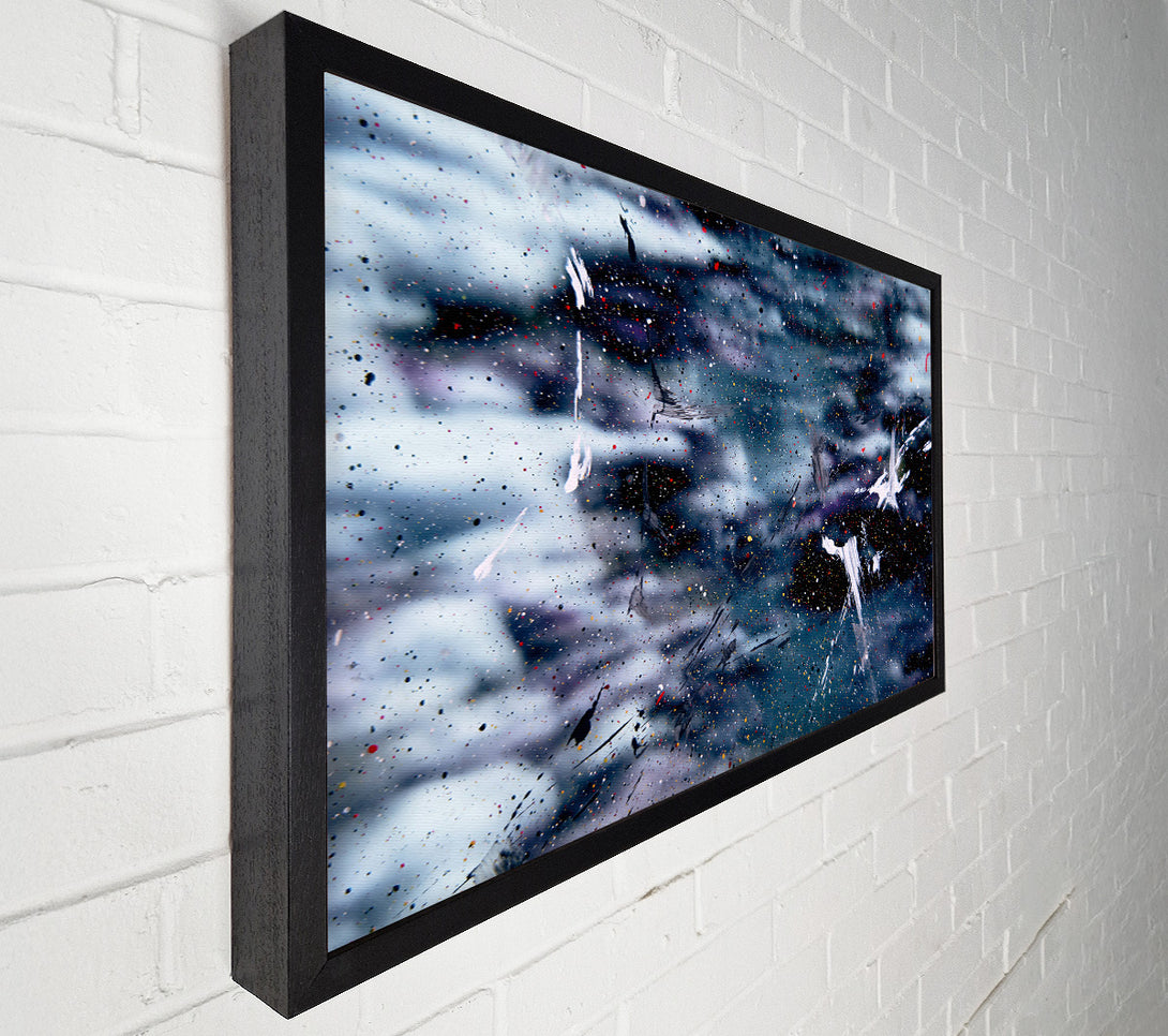  A Canvas Print of Blue Cosmic Dance Canvas Art