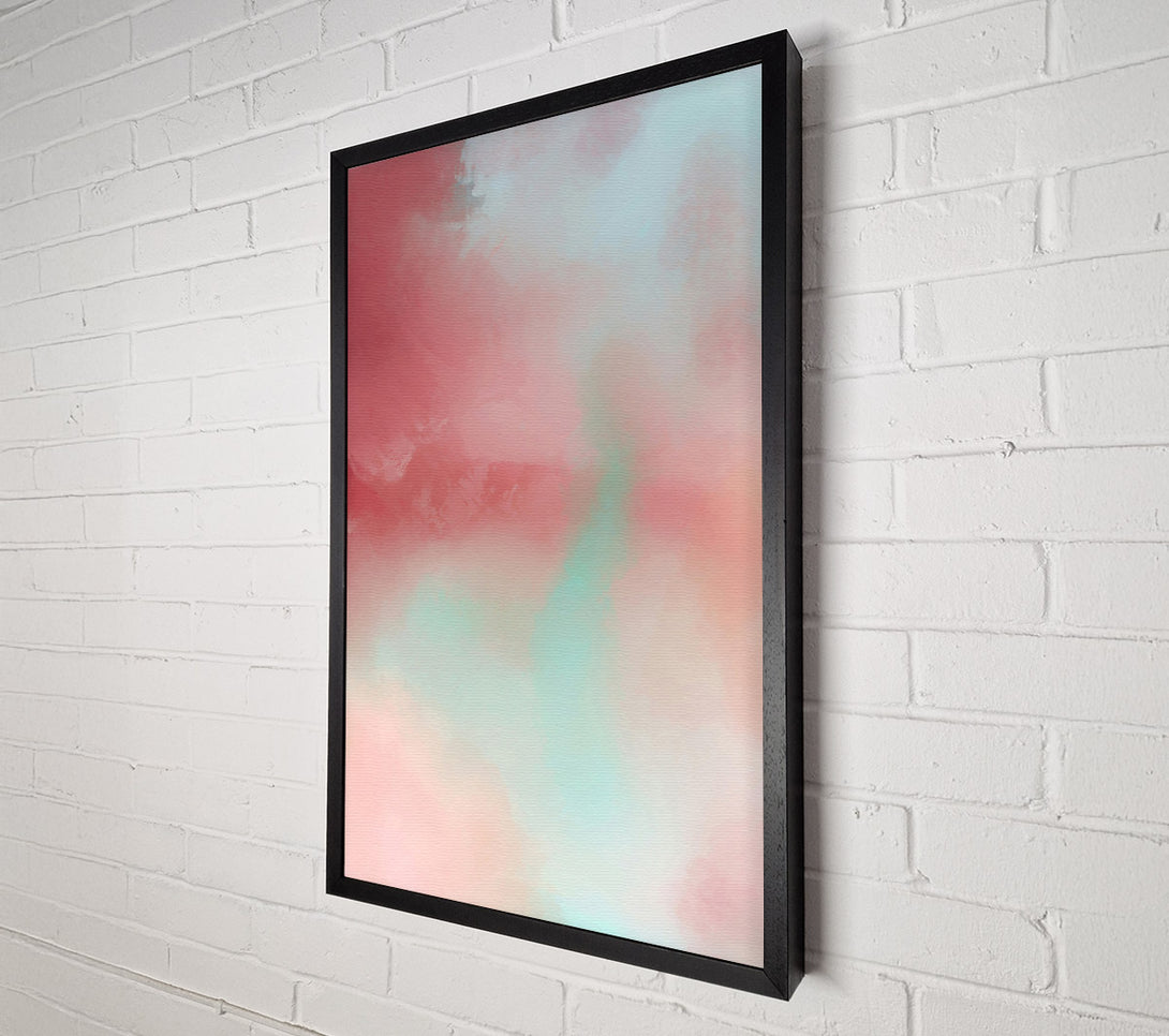  A Canvas Print of Rosy Dream Clouds Canvas Wall Art