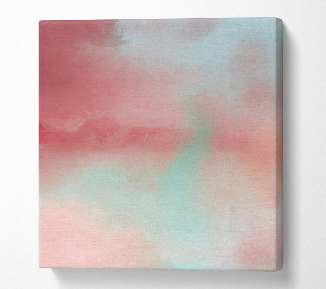  A Canvas Print of Rosy Dream Clouds Canvas Wall Art