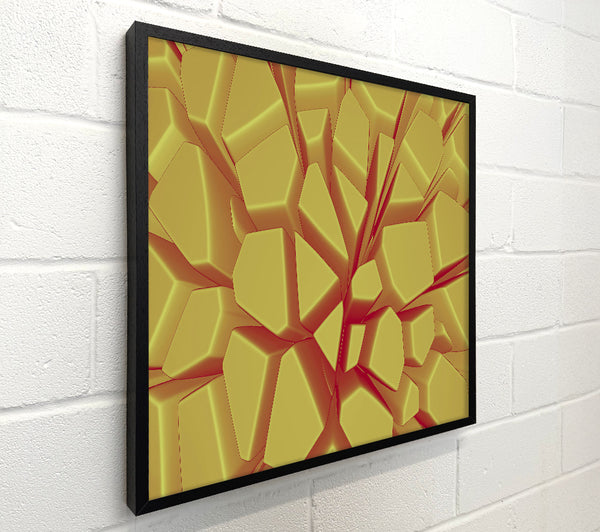 Golden Geometric Bloom