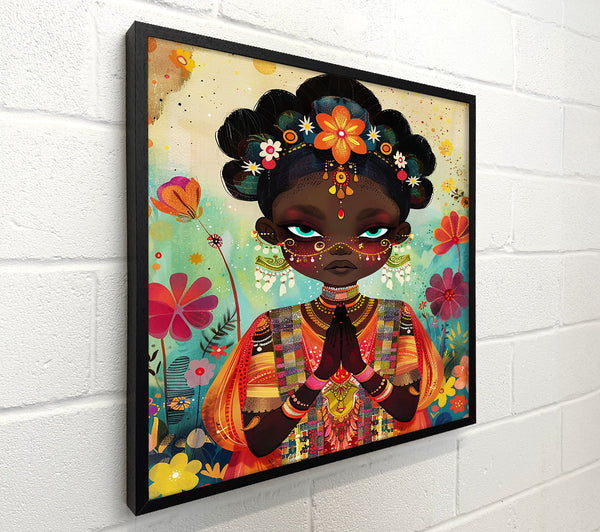 Orange Flower Prayer
