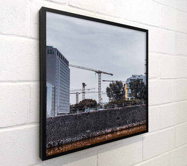Black Wall Construction