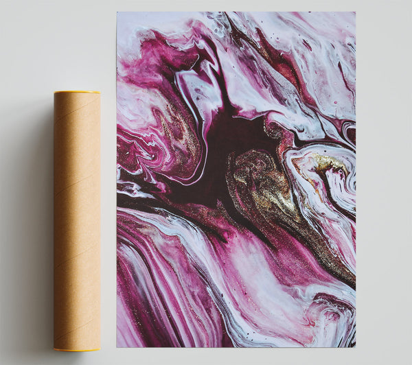 Crimson Liquid Dreams Poster