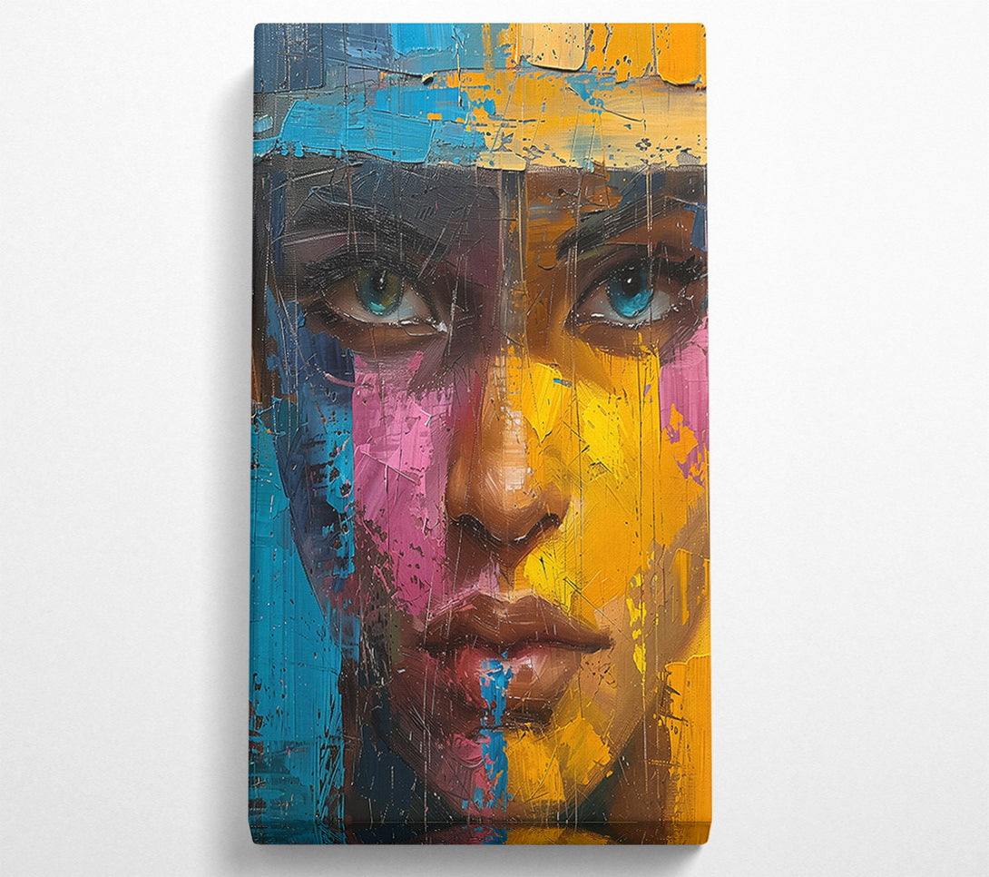 A Canvas Print of Golden Gaze Canvas Art