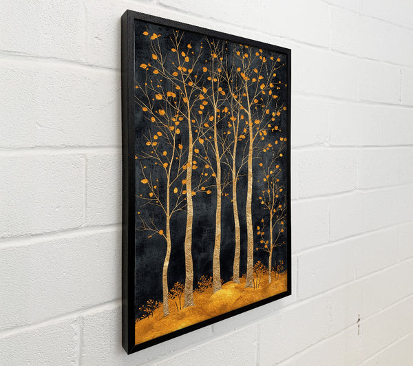 Golden Forest Hues