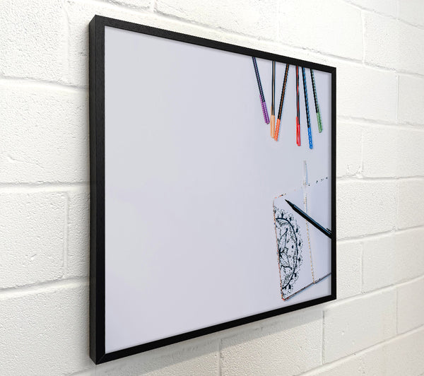 Orange Pencils And Design
