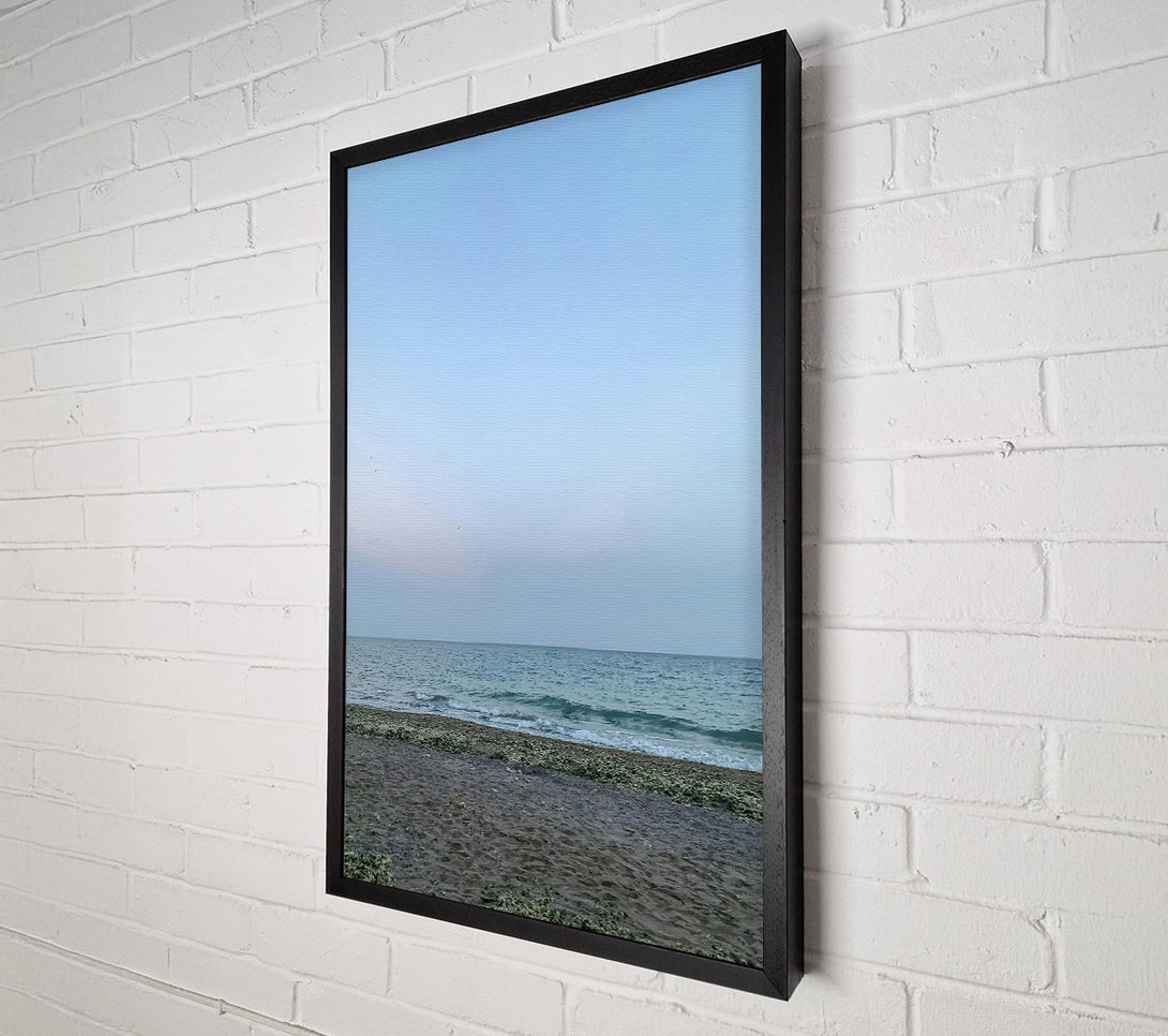  A Canvas Print of Blue And Grey Horizon Canvas Wall Art