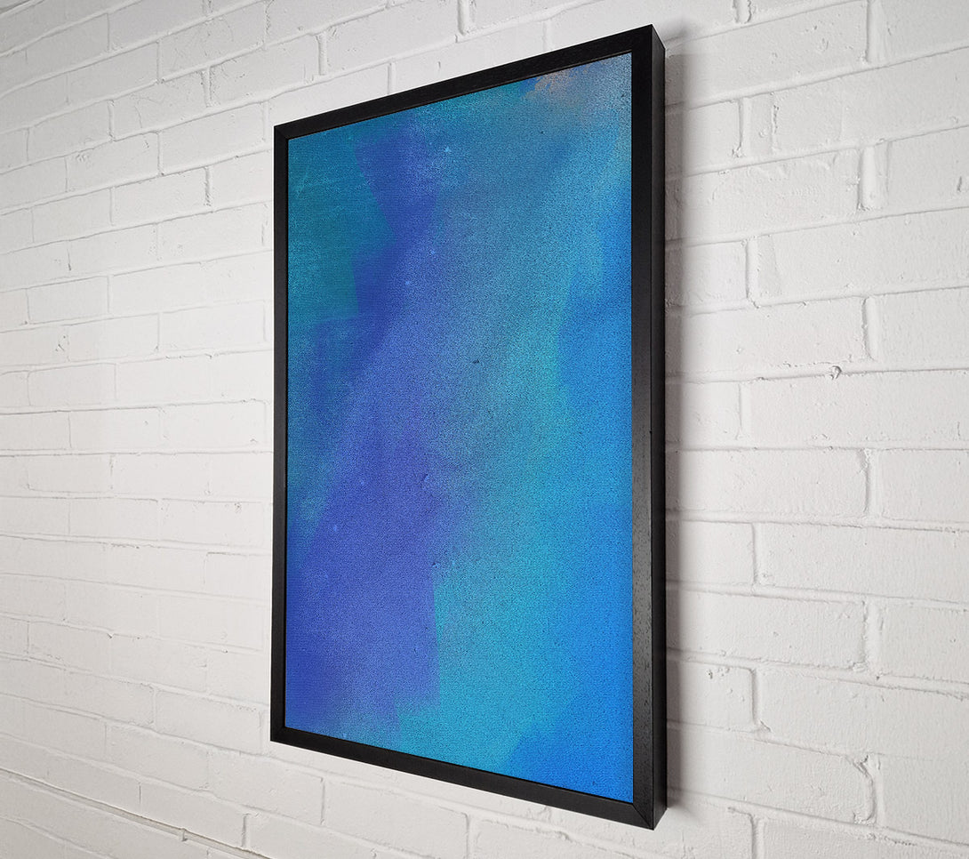  A Canvas Print of Azure Sky Fade Canvas Print