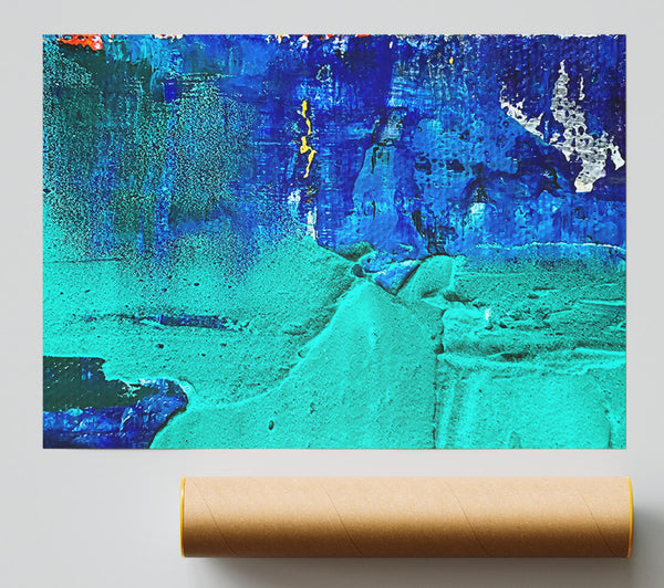Turquoise Dreamscape Giclee Print