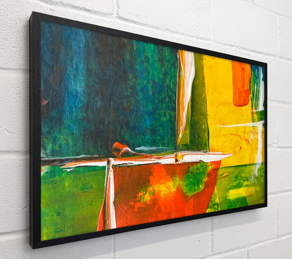 Yellow Abstract Expressionism