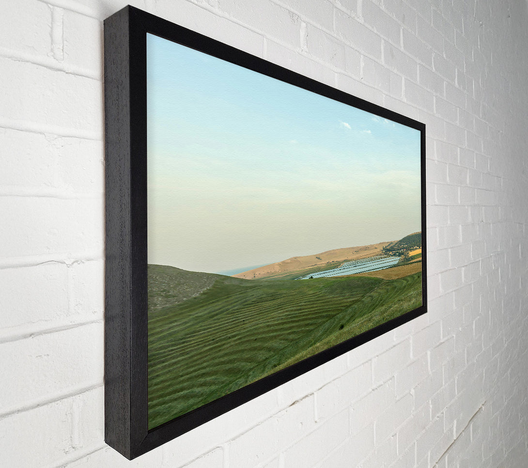  A Canvas Print of Blue Hills Horizon Canvas Print