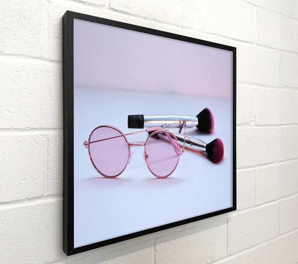 Pink Lens Reflection