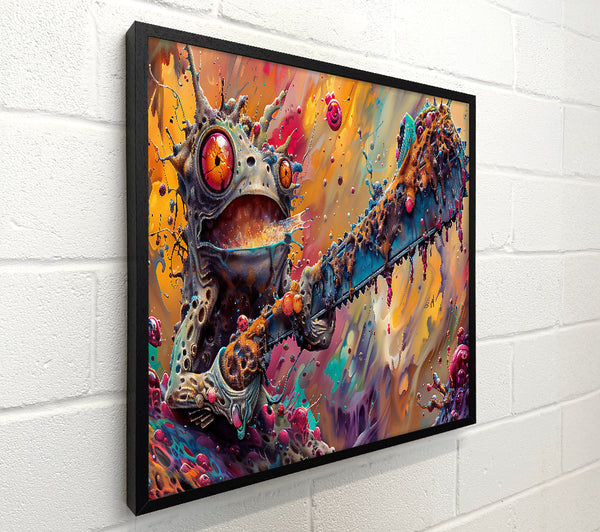 Orange Groovy Frog