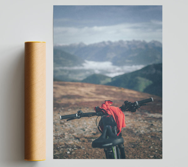 Red Mountain Ride Print