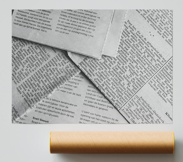 Black And White Pages Print