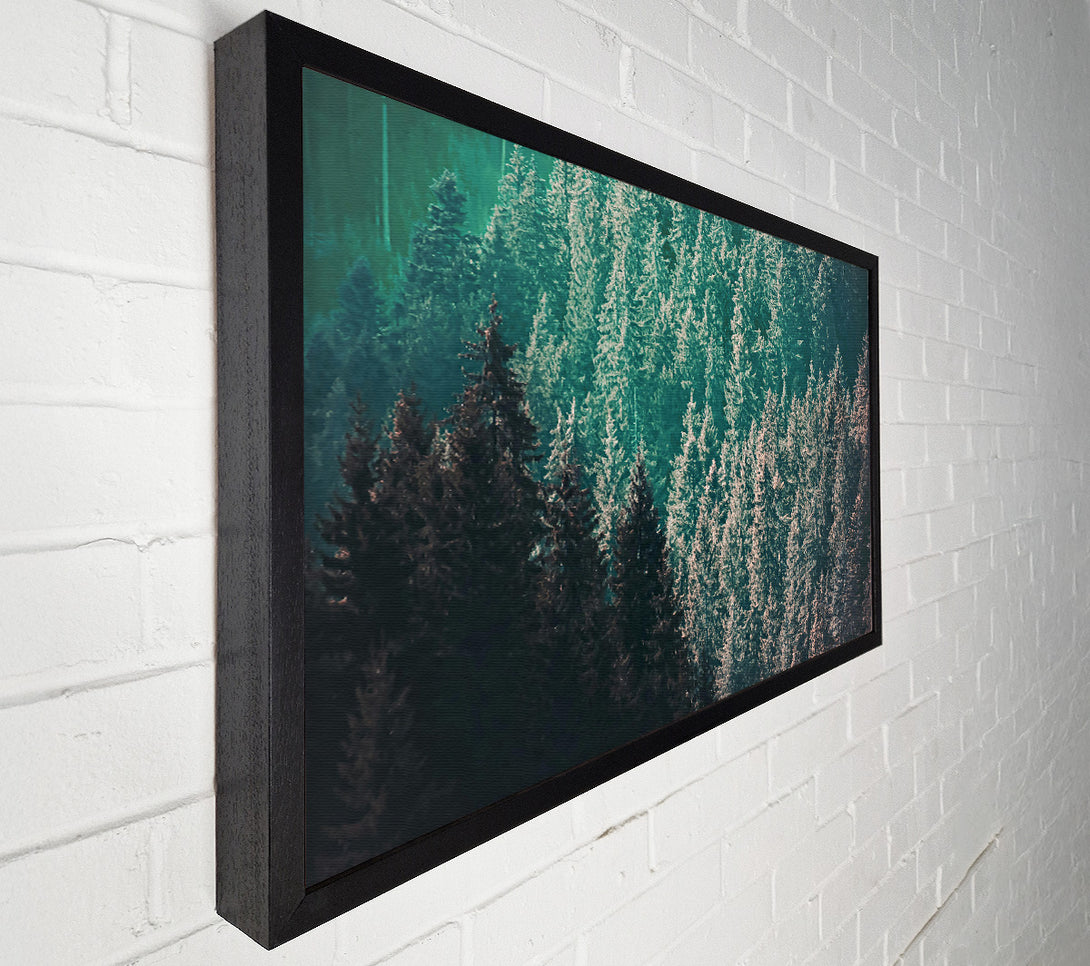  A Canvas Print of Teal Forest Dreams Canvas Print