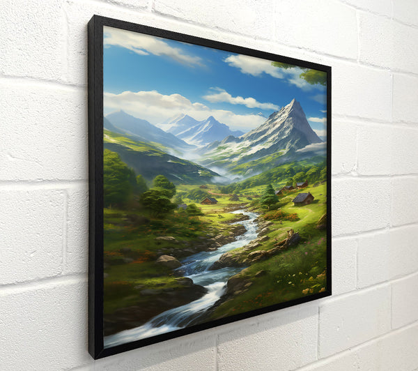White Peak Valley Stream