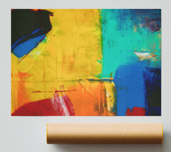 The Yellow Splash Giclee Print