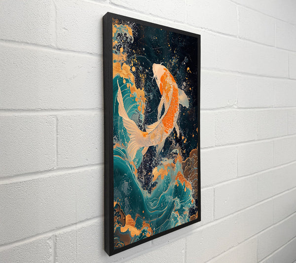 Teal Koi Dreams