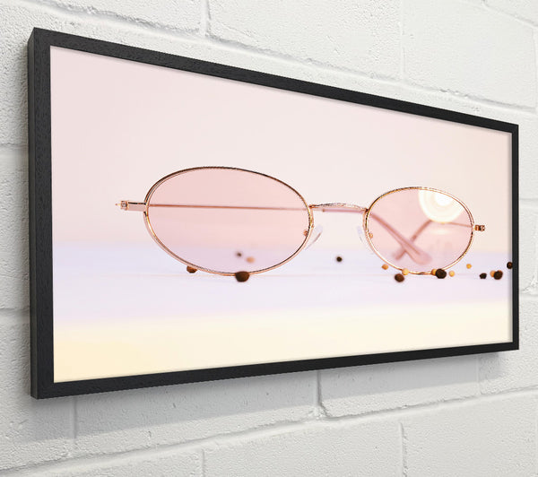 Pink Lens Reflections