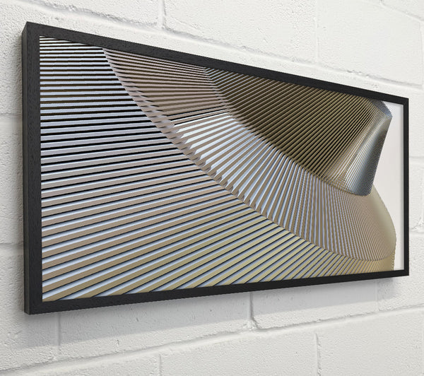 Silver Geometric Forms