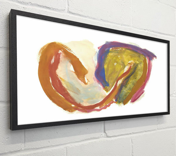 Golden Abstract Embrace