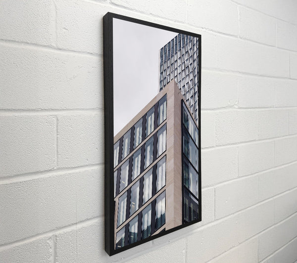 Concrete And Glass Reflections