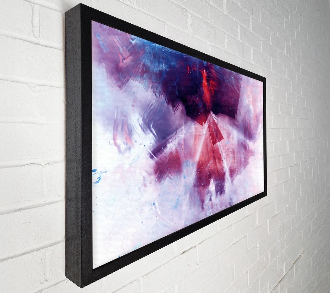  A Canvas Print of Crimson Abstract Dreamscape Canvas Print