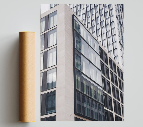 The Grey Reflection Print