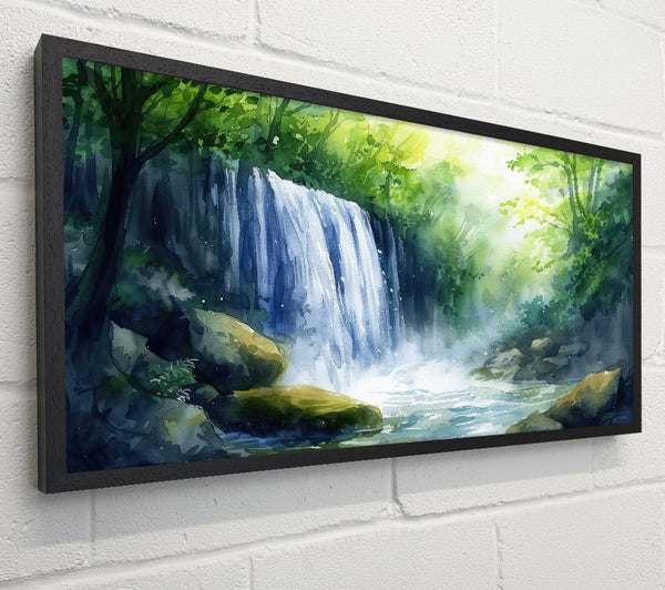 Azure Waterfall Mist
