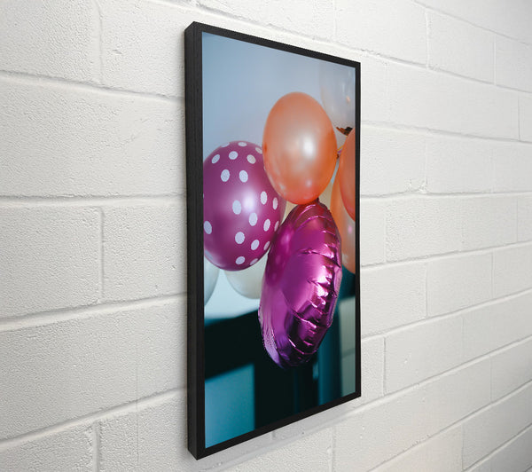 Pink Balloon Bunch