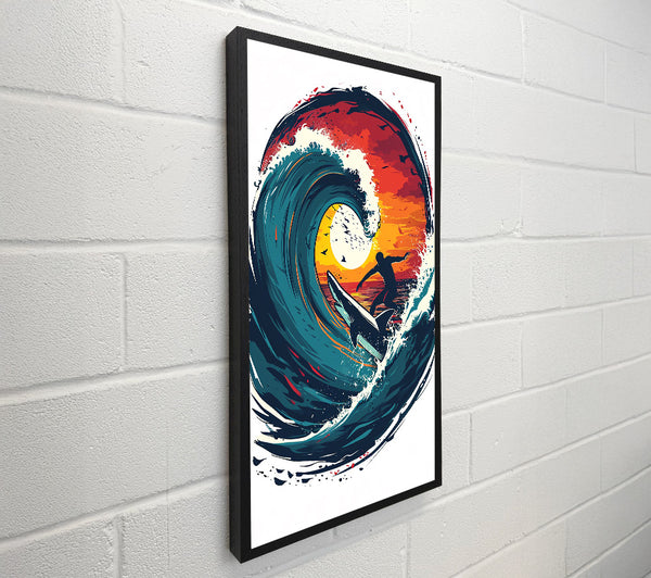 Blue Sunset Surf