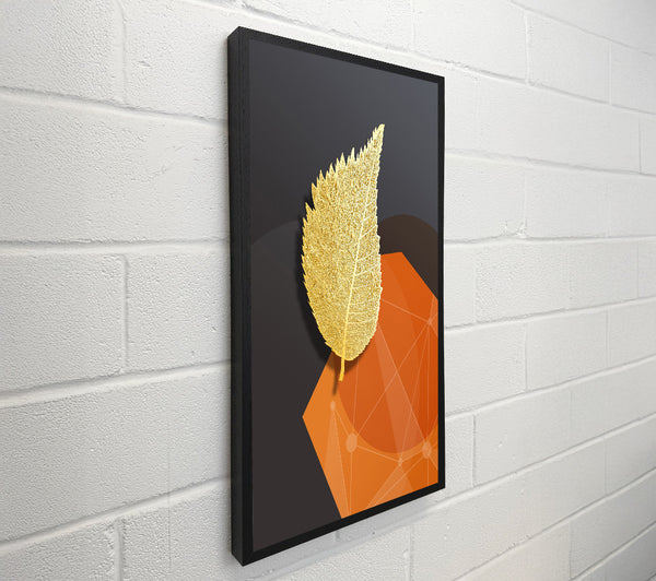 Gold Leaf Abstract