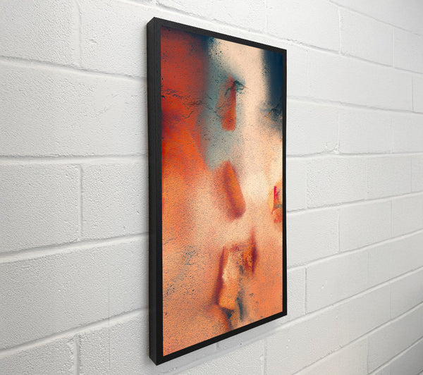 Burnt Orange Abstract