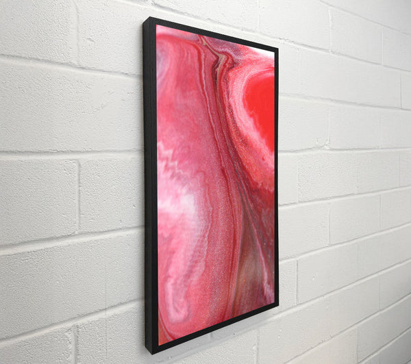 Crimson Abstract Flow