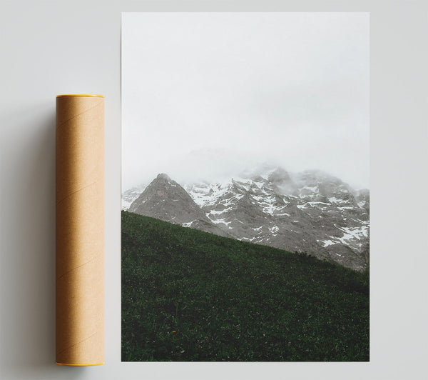 Emerald Mountain Mist Giclee Print