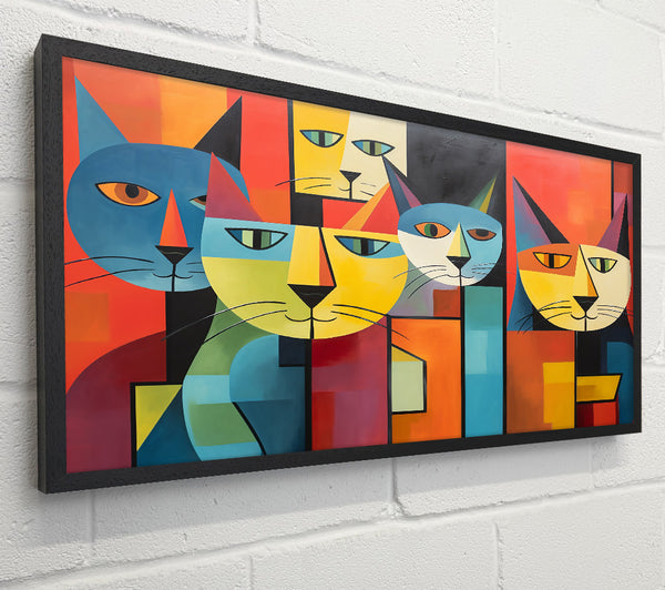 Red Cat Collage