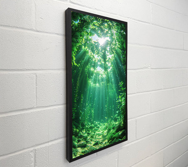 Emerald Light Beneath