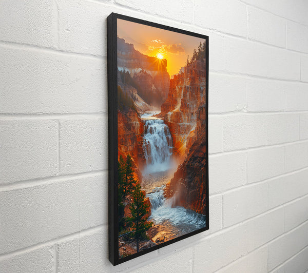 Golden Waterfall Canyon