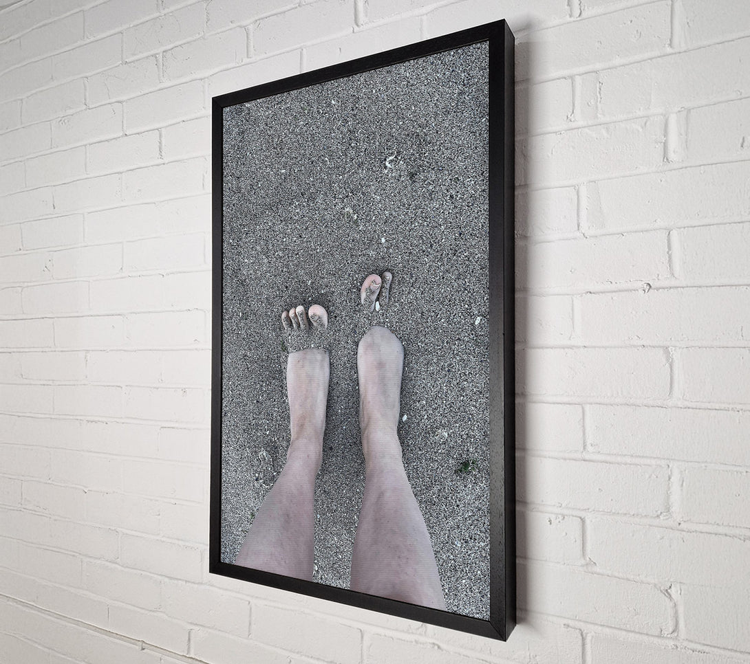  A Canvas Print of Gray Sand Sink Canvas Wall Art