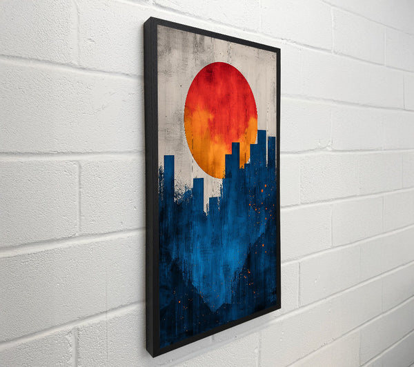 Blue City Sunset