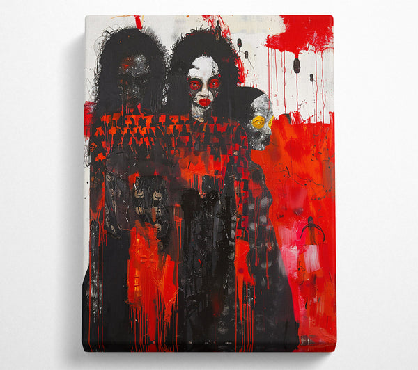 A Canvas Print of Crimson Dreamscapes Canvas Print