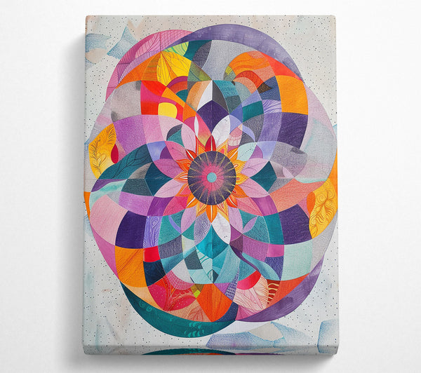 Purple Mandala Bloom