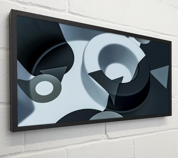 White And Black Forms