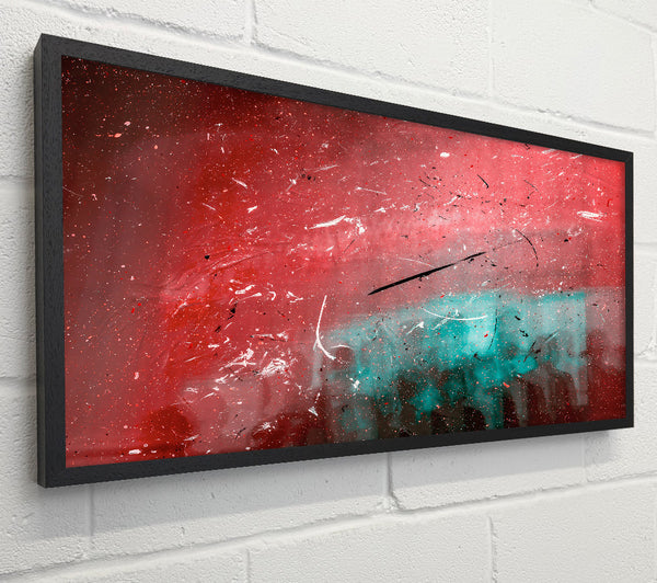 Crimson Splashes Of Color