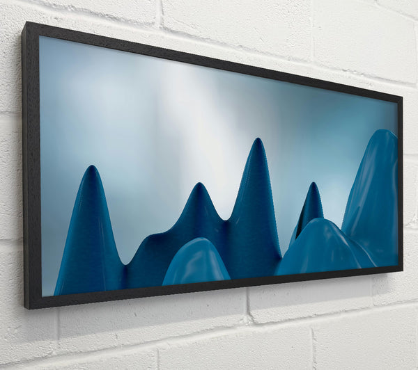 Teal Mountain Ranges