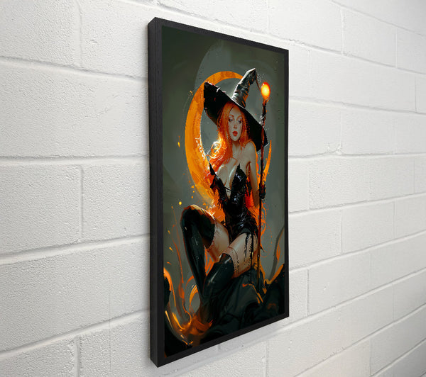 Orange Flame Witch