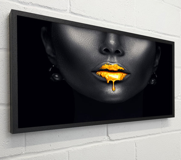 Gold Lips Drip