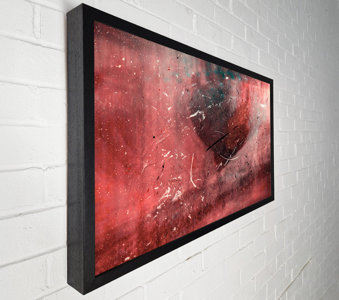 A Canvas Print of Crimson Cosmic Dust Canvas Print